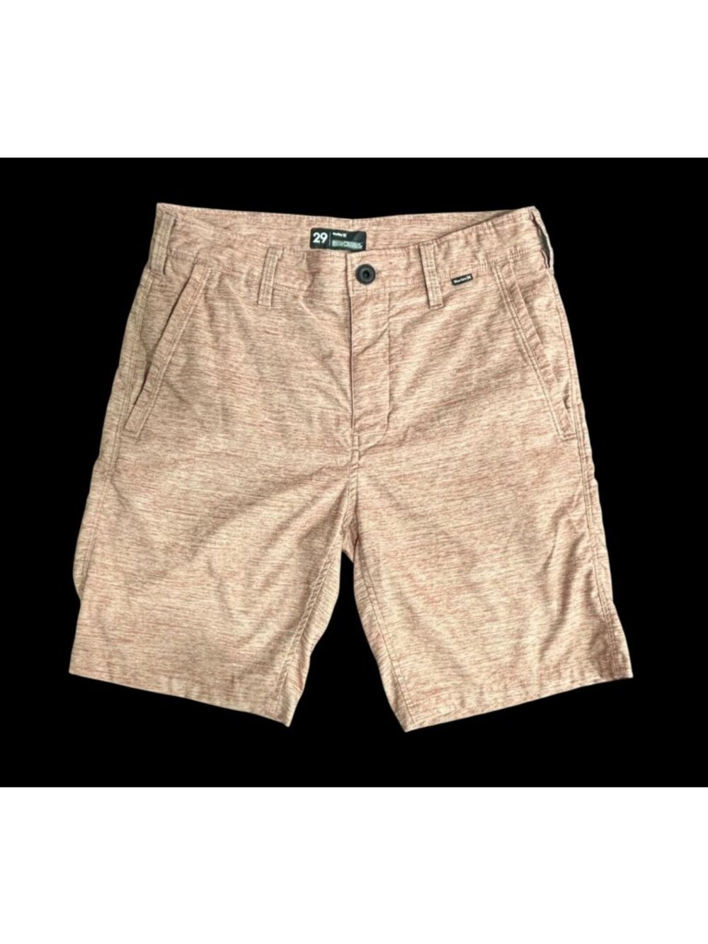 Men’s Hurley Hybrid Walkshorts Tan Size 29 F4210‑00 MWS0005450 Like New